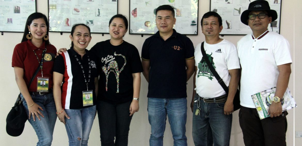IN PHOTOS:  The Regional Director of the Department of Tourism Ms. Elaine Unchuan together with her staff had their coffee appreciation session with the coffee expert Mr. Melencion at the Coffee Laboratory of CMU.