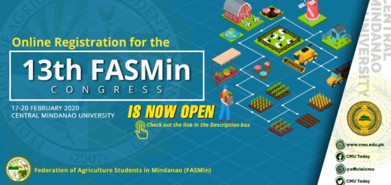 13th FASMin Congress Online Registration is NOW OPEN