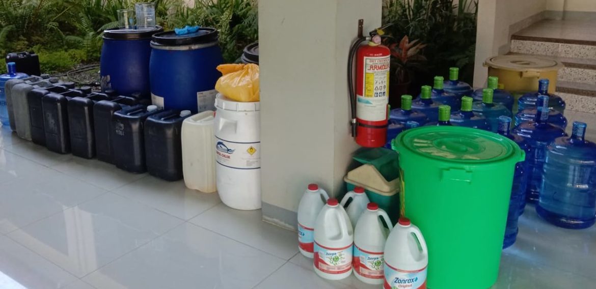Chlorine solutions