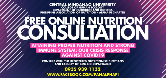 CHE-ND Launches FREE Online Nutrition Consultation: “We are not helpless”