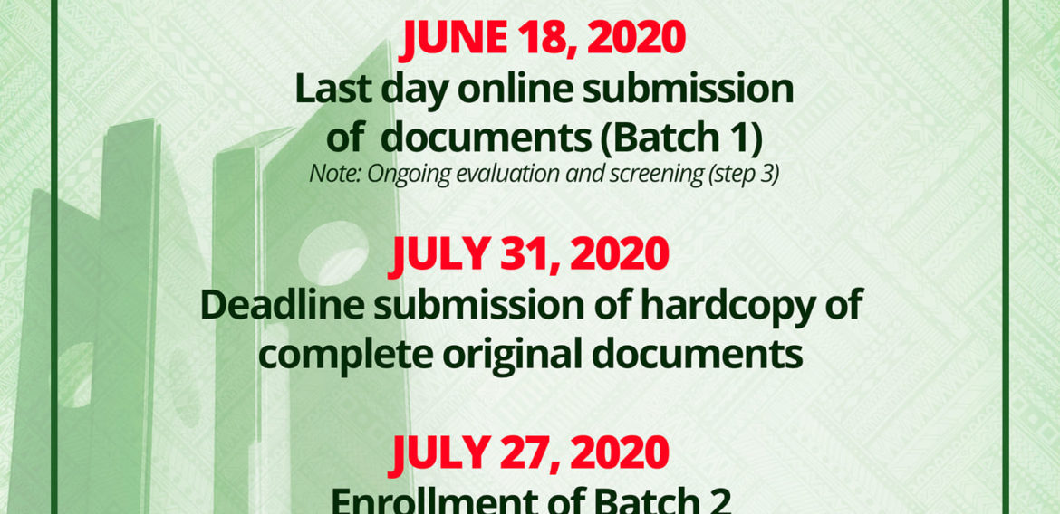 Last day of Online Submission of Documents