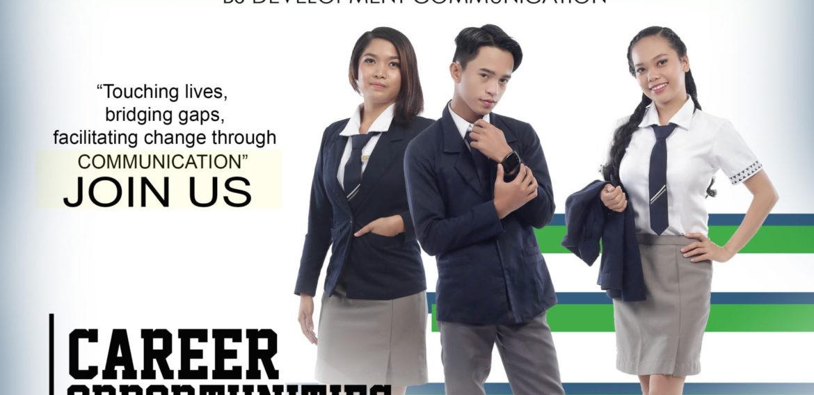 LOOK: CMU Department of Development Communication offers MS Development Communication and BS Development Communication.