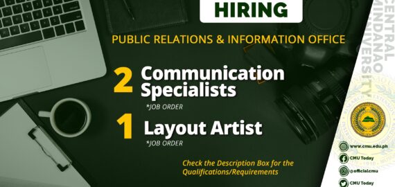 HIRING: CMU Public Relations & Information Office (PRIO)