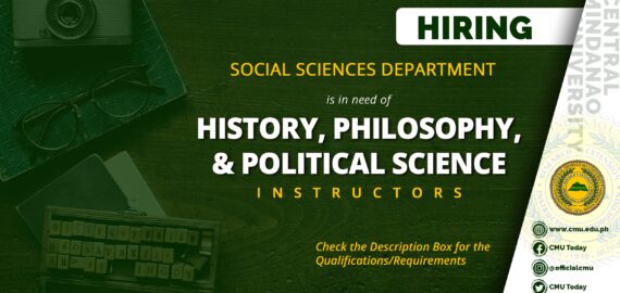 HIRING: Social Sciences Department