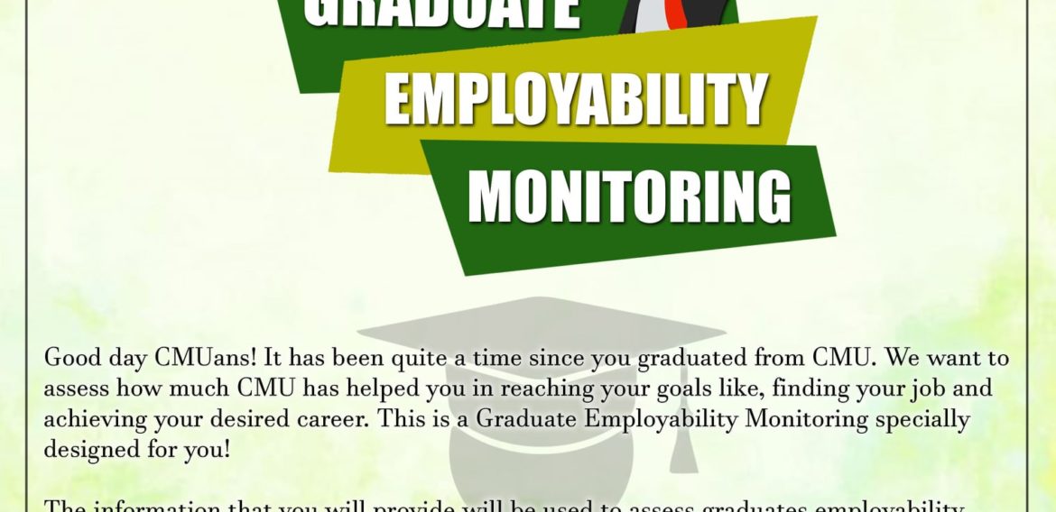 CMU GRADUATE EMPLOYABILITY MONITORING