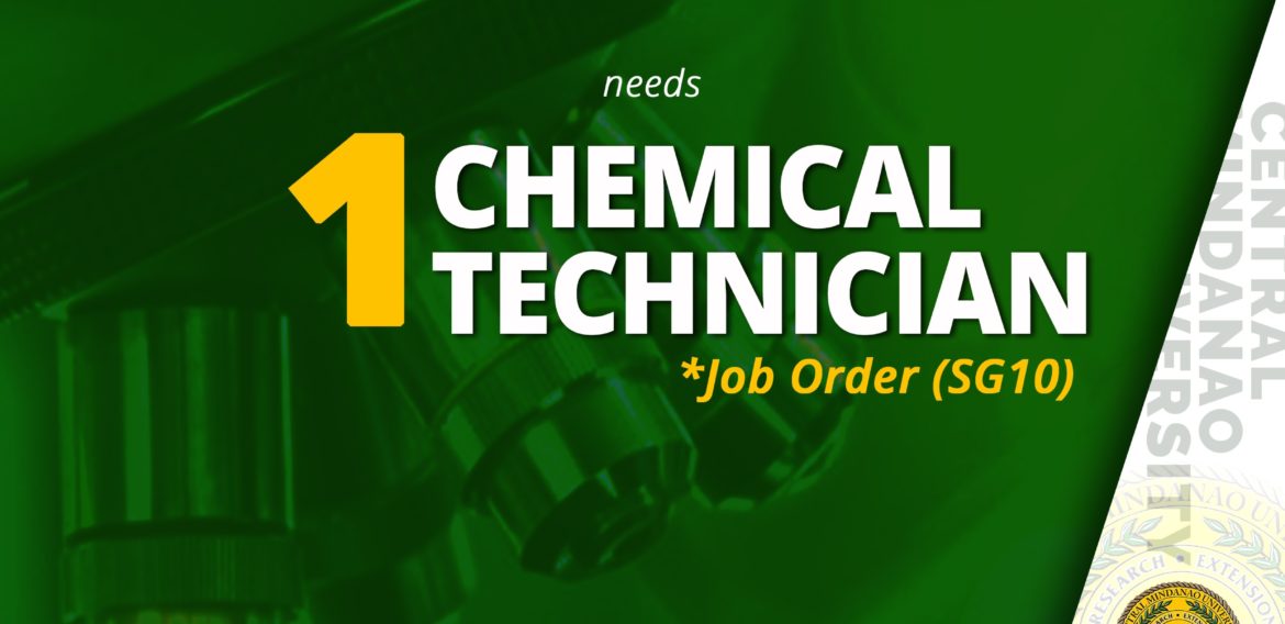 HIRING: Chemical Technician