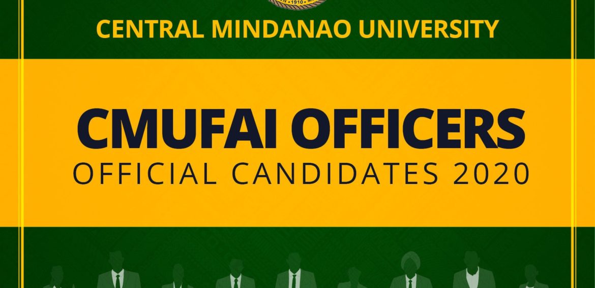 LOOK: Official Candidates of 2020 CMUFAI Officers