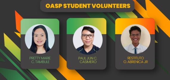 OASP Volunteers, SY 2020-2021