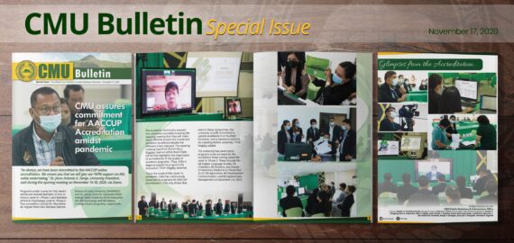 CMU BULLETIN: CMU assures commitment for AACCUP Accreditation amidst pandemic