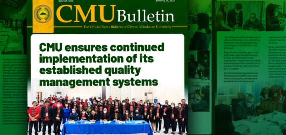 [CMU BULLETIN] CMU ensures continued implementation of its established quality management systems