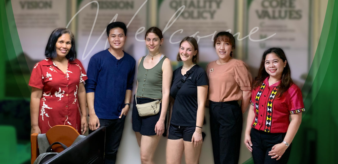 Central Mindanao University welcomes two (2) undergraduate student researchers from Universität Trier