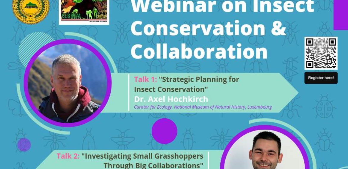 𝗪𝗲𝗯𝗶𝗻𝗮𝗿 𝗼𝗻 𝗜𝗻𝘀𝗲𝗰𝘁 𝗖𝗼𝗻𝘀𝗲𝗿𝘃𝗮𝘁𝗶𝗼𝗻 𝗮𝗻𝗱 𝗖𝗼𝗹𝗹𝗮𝗯𝗼𝗿𝗮𝘁𝗶𝗼𝗻