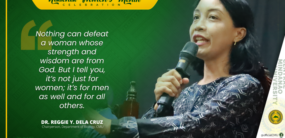 Nothing can defeat a woman whose strength and wisdom are from God. But I tell you, it’s not just for women, it’s for men as well and for all others