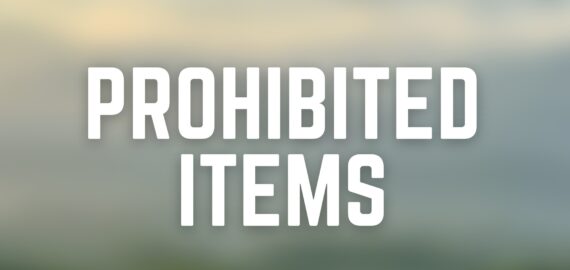 Prohibited Items