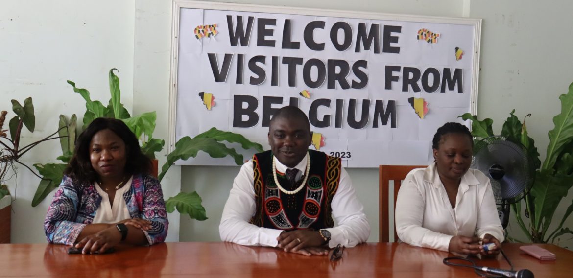 CMU College of Veterinary Medicine welcomed three visiting student researchers from the University of Liege