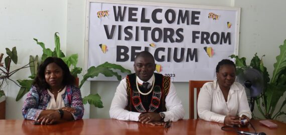 CMU College of Veterinary Medicine welcomed three visiting student researchers from the University of Liege