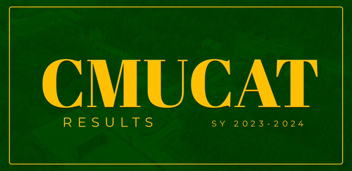 CMUCAT for S.Y. 2023-2024