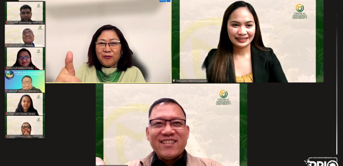 Opening Meeting of the Online AACCUP Program Accreditation Survey