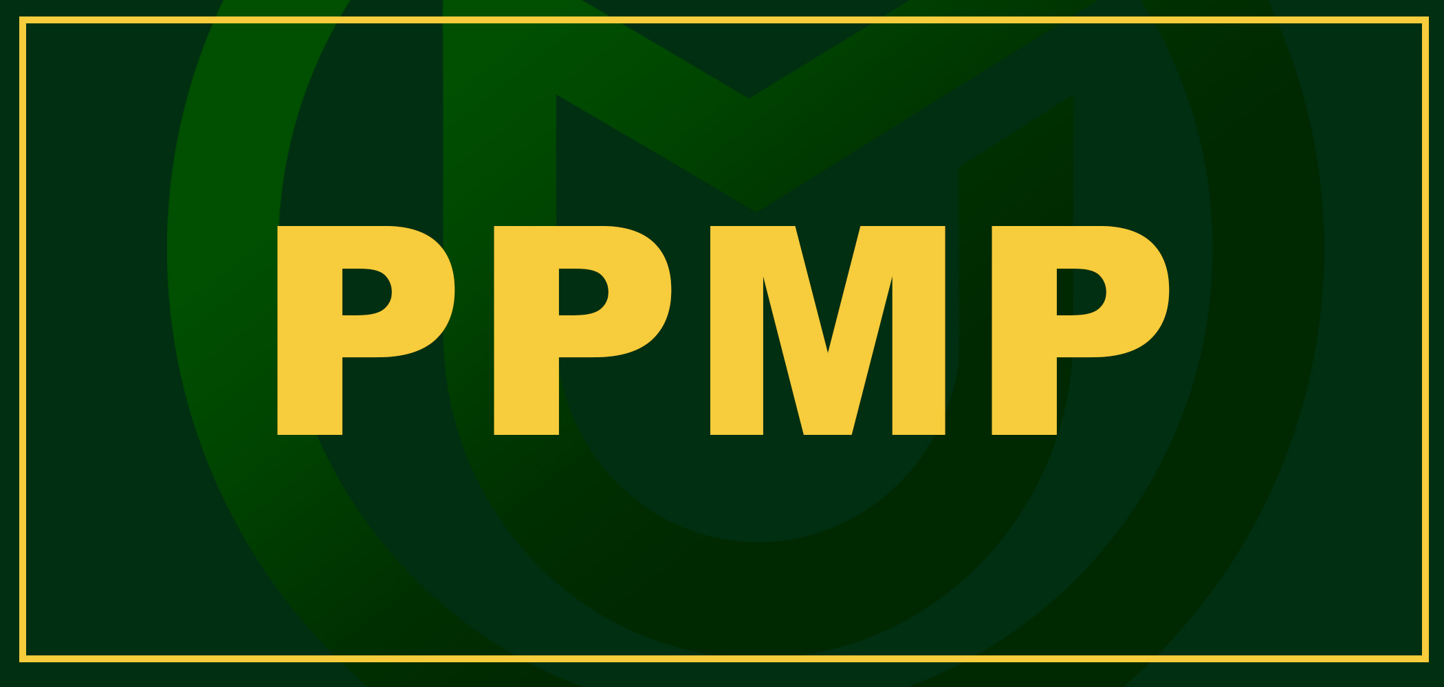 PPMP/PRE 2020