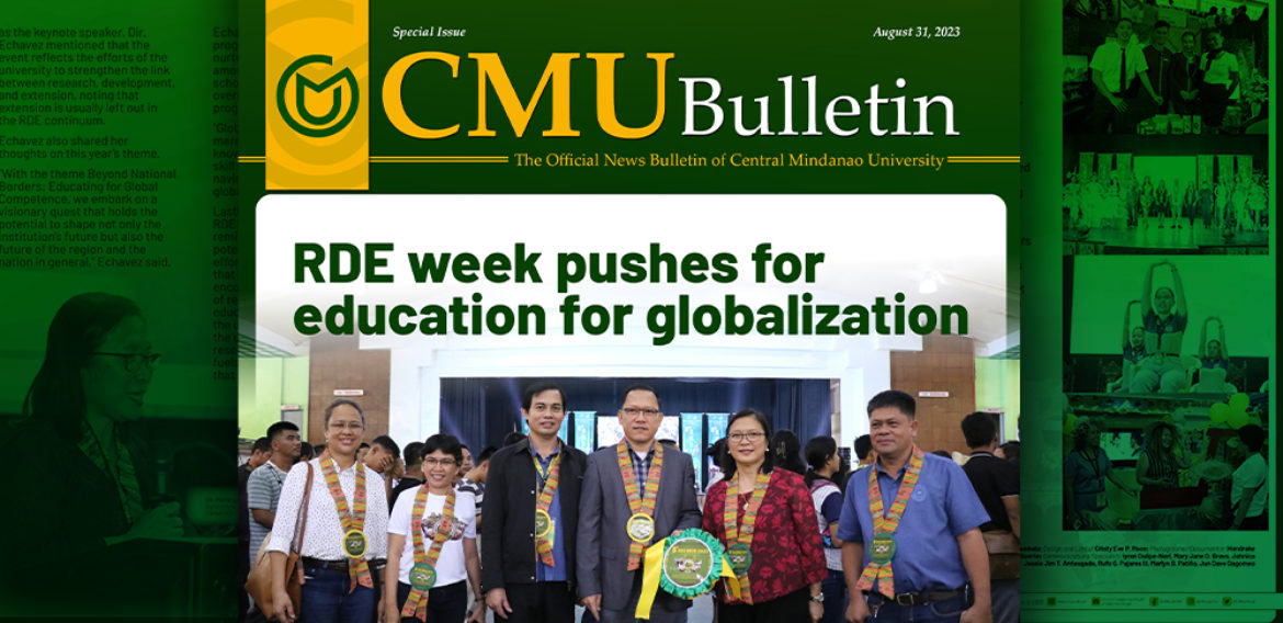 [CMU BULLETIN] RDE week pushes for education for globalization