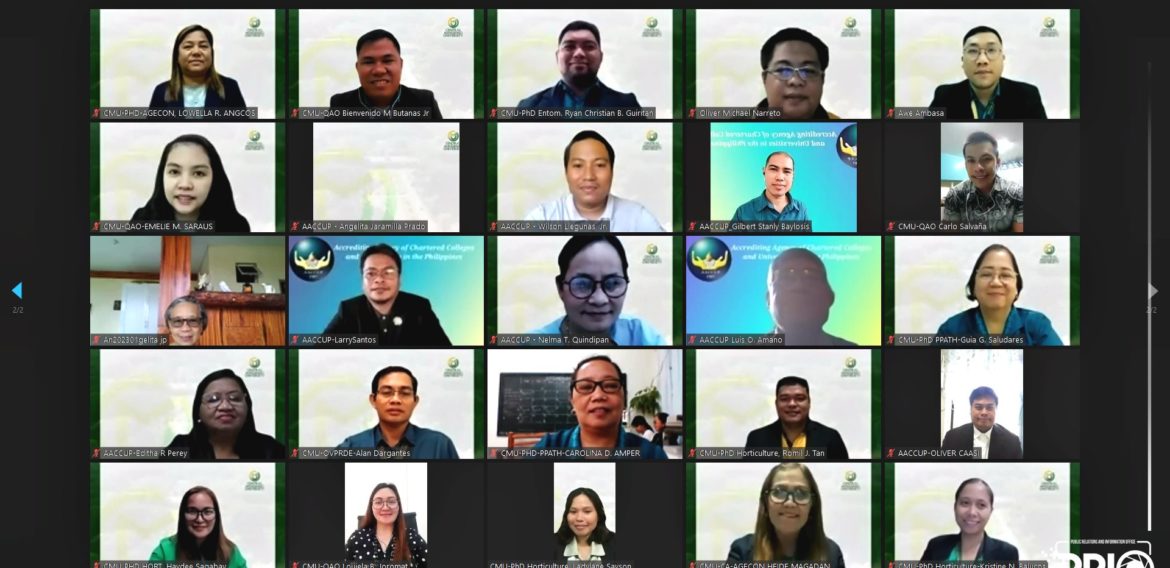 Opening Meeting of the AACCUP Program Accreditation 4th Survey