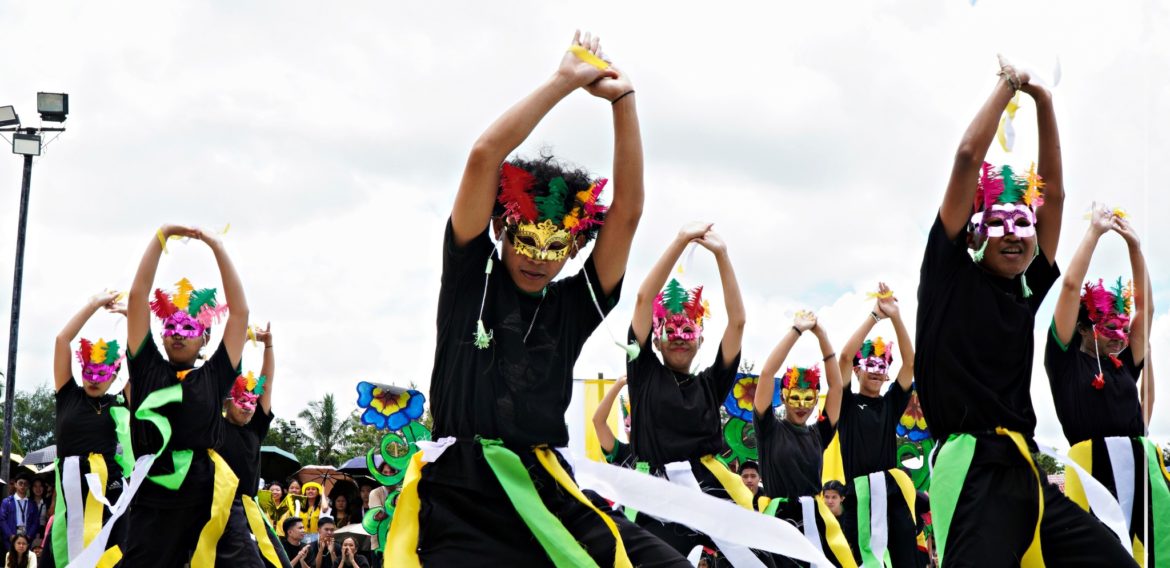 Mass Dance Competition at the University Sports Complex