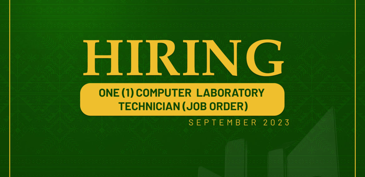 College of Information Sciences and Computing needsOne (1) Computer Laboratory Technician