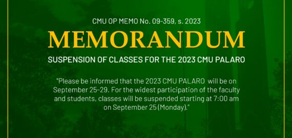 CMU OP MEMO No. 09-359, s. 2023