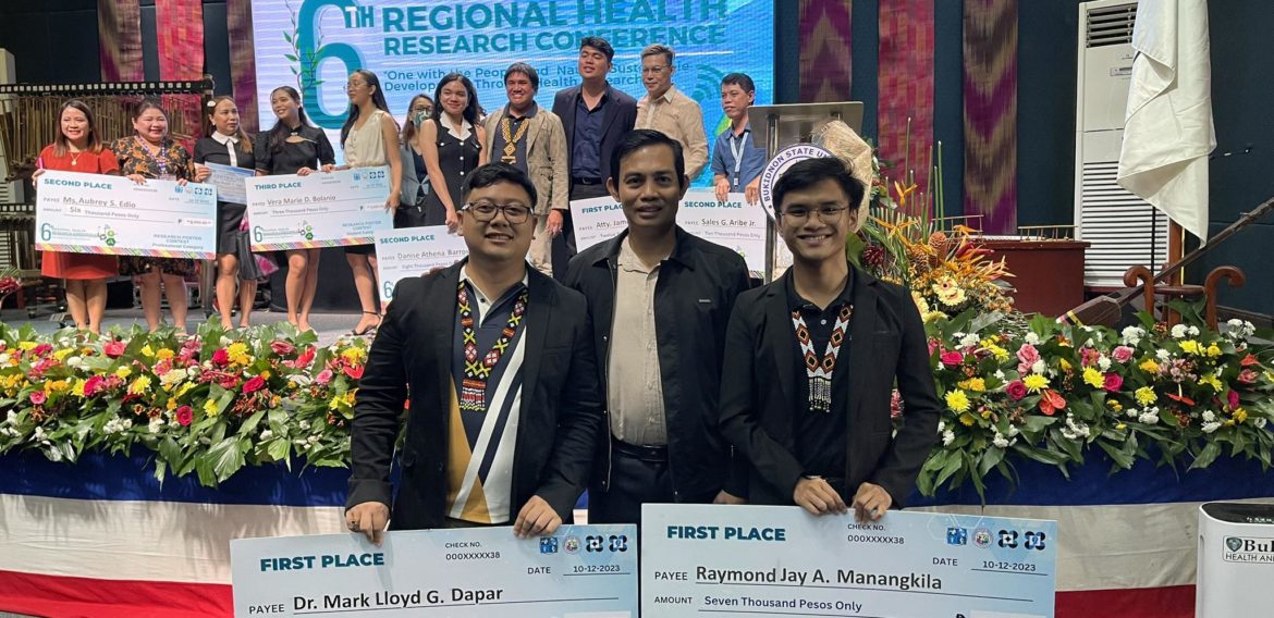 CMU delegates are Grand Slam Winners at the 6th Regional Health Research Contest