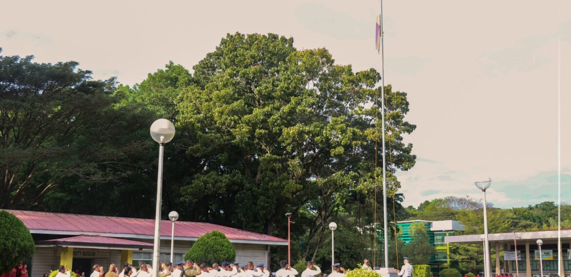 The first flag-raising ceremony for the academic year 2024