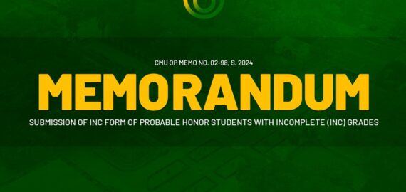 CMU OP Memo No. 02-98, s. 2024