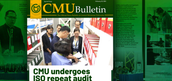 [CMU BULLETIN] CMU undergoes ISO repeat audit