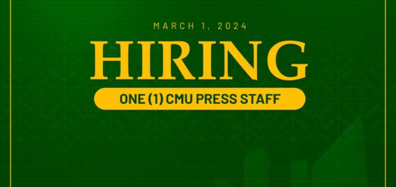 The CMU Press needs one (1) Staff