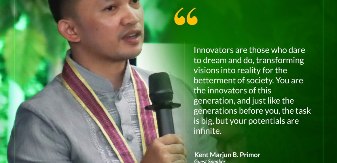 Guest Speaker Kent Marjun B. Primor