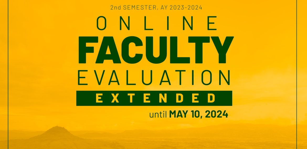 𝗢𝗻𝗹𝗶𝗻𝗲 𝗙𝗮𝗰𝘂𝗹𝘁𝘆 𝗘𝘃𝗮𝗹𝘂𝗮𝘁𝗶𝗼𝗻 Academic year 2023-2024