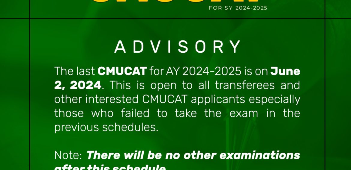 CMUCAT AY 2024-2025