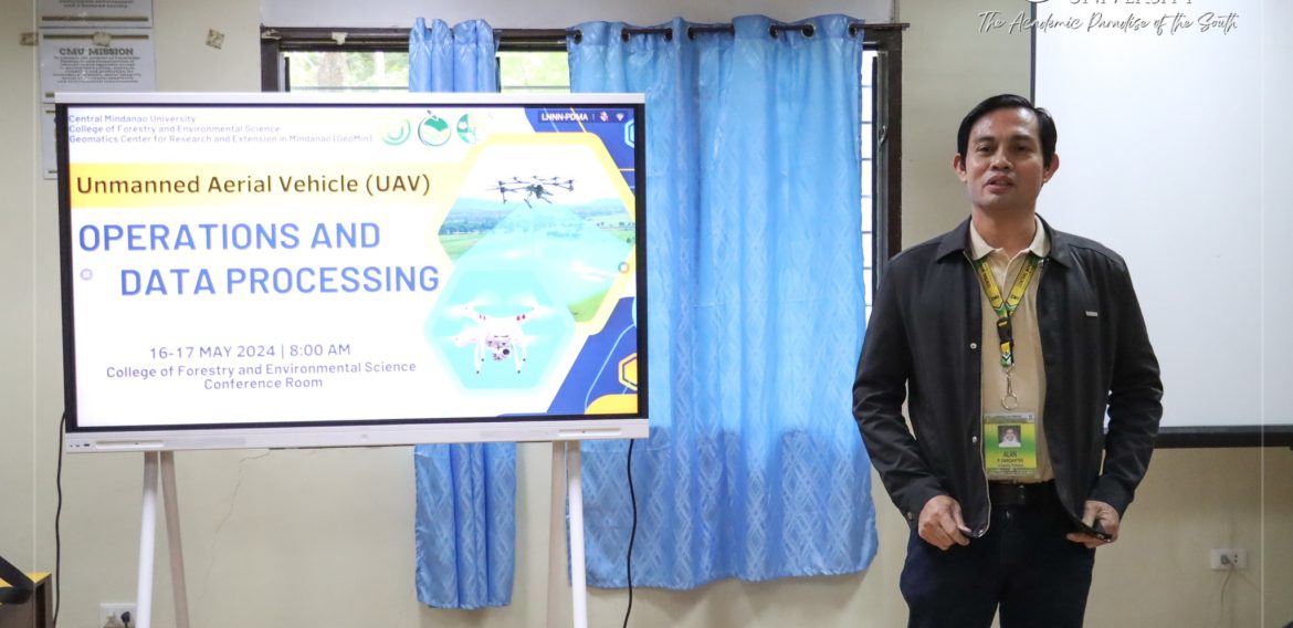 Unmanned Aerial Vehicle (UAV) Operations and Data Processing Workshop