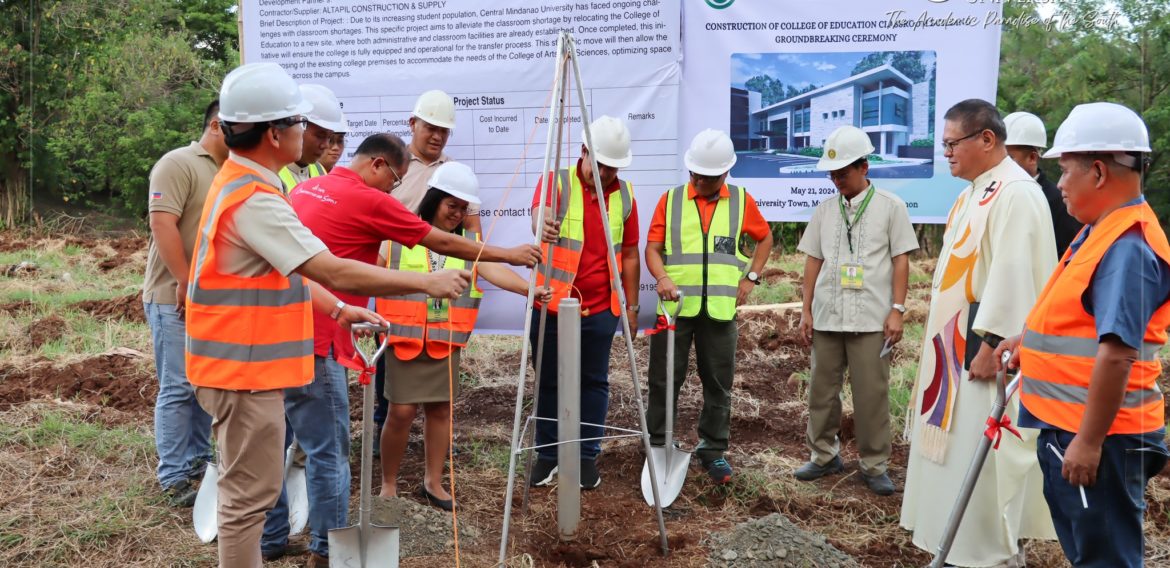 Two storey Classroom Building of the College of Education Groundbreaking Ceremony