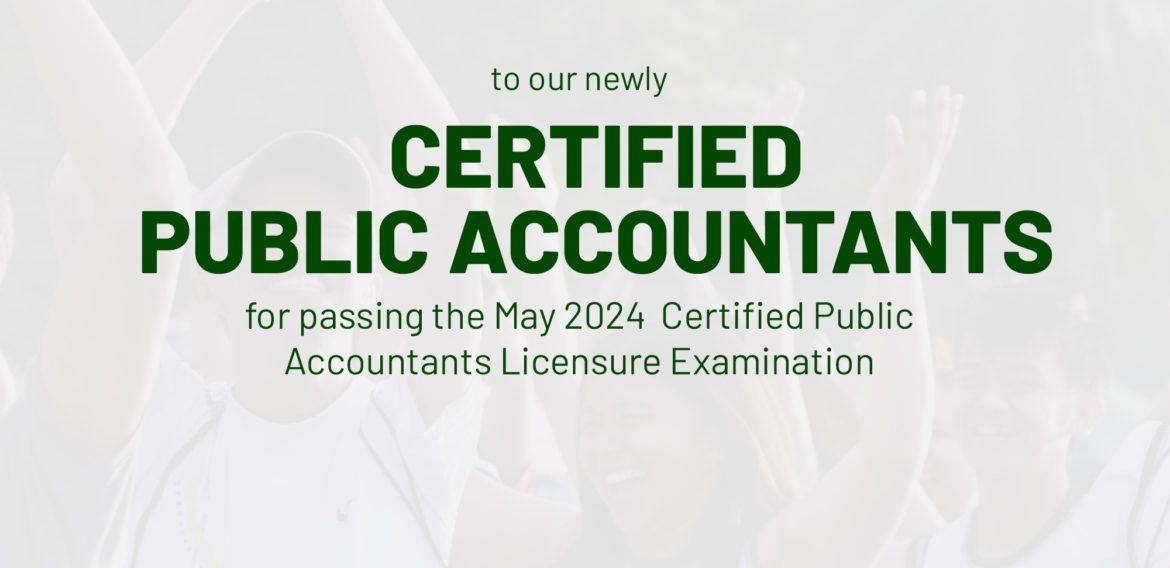 Newly Certified Public Accountants 2024