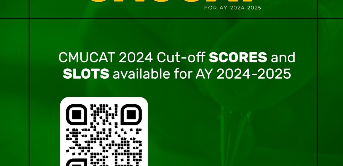 CMUCAT 2024 Cut-Off Scores