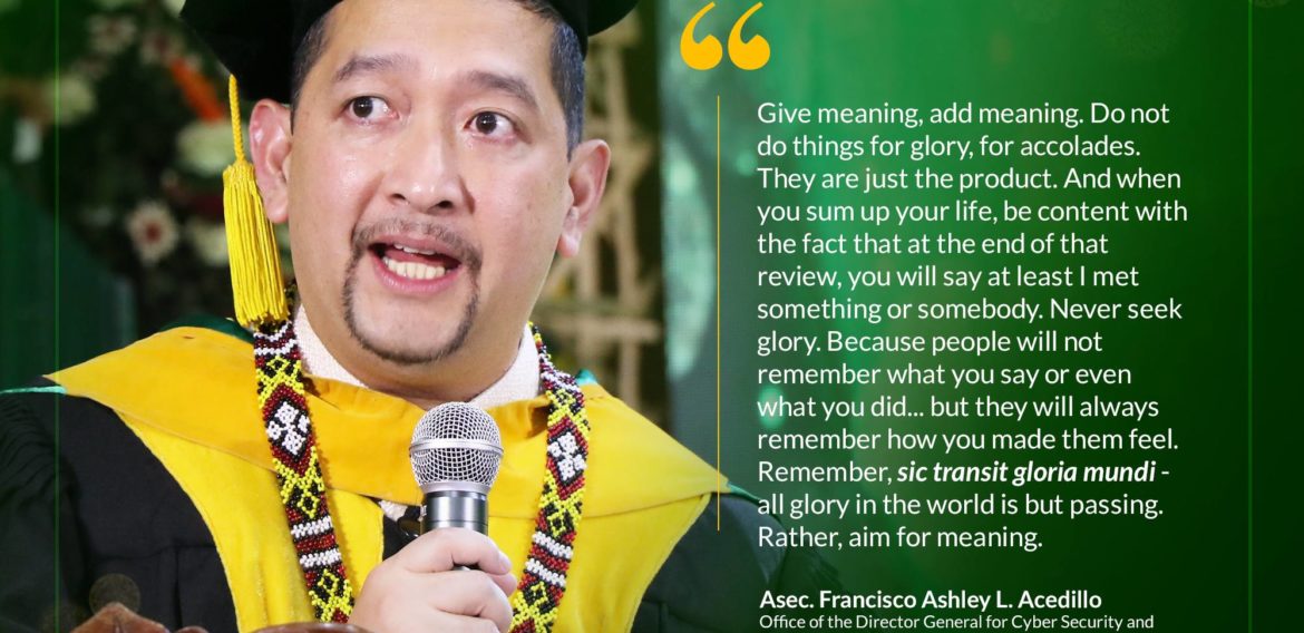 70th Commencement Exercises 𝗔𝘀𝗲𝗰. 𝗙𝗿𝗮𝗻𝗰𝗶𝘀𝗰𝗼 𝗔𝘀𝗵𝗹𝗲𝘆 𝗟. 𝗔𝗰𝗲𝗱𝗶𝗹𝗹𝗼