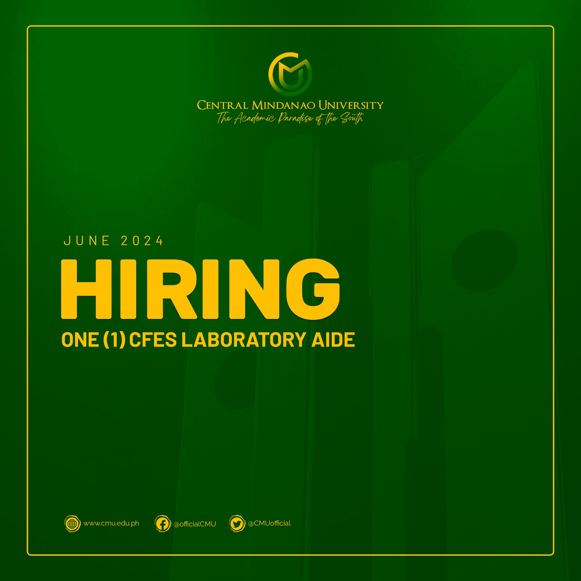 The College of Forestry and Environmental Science needs one Laboratory