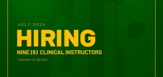 College of Nursing needs nine Clinical Instructors