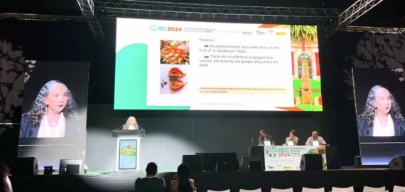 CMU faculty presents oral paper at the XX International Botanical Congress 2024, Madrid, Spain