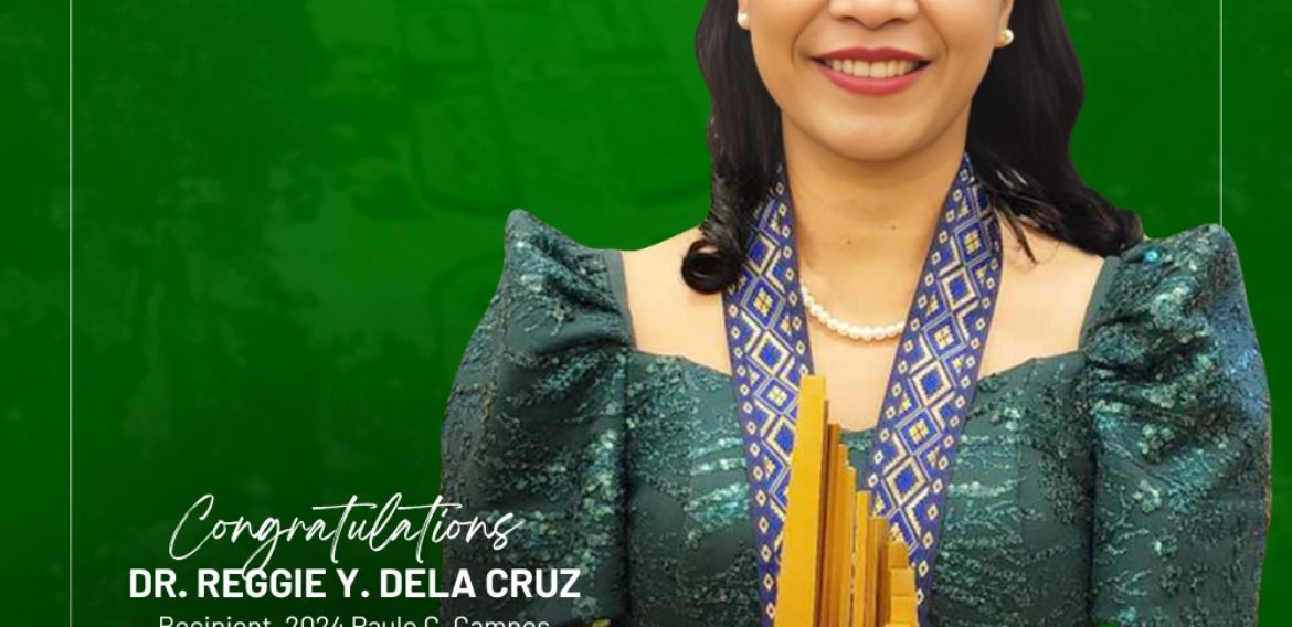 CMU Congratulates the Institute of Biological Sciences Director, 𝗗𝗿. 𝗥𝗲𝗴𝗴𝗶𝗲 𝗬. 𝗗𝗲𝗹𝗮 𝗖𝗿𝘂𝘇