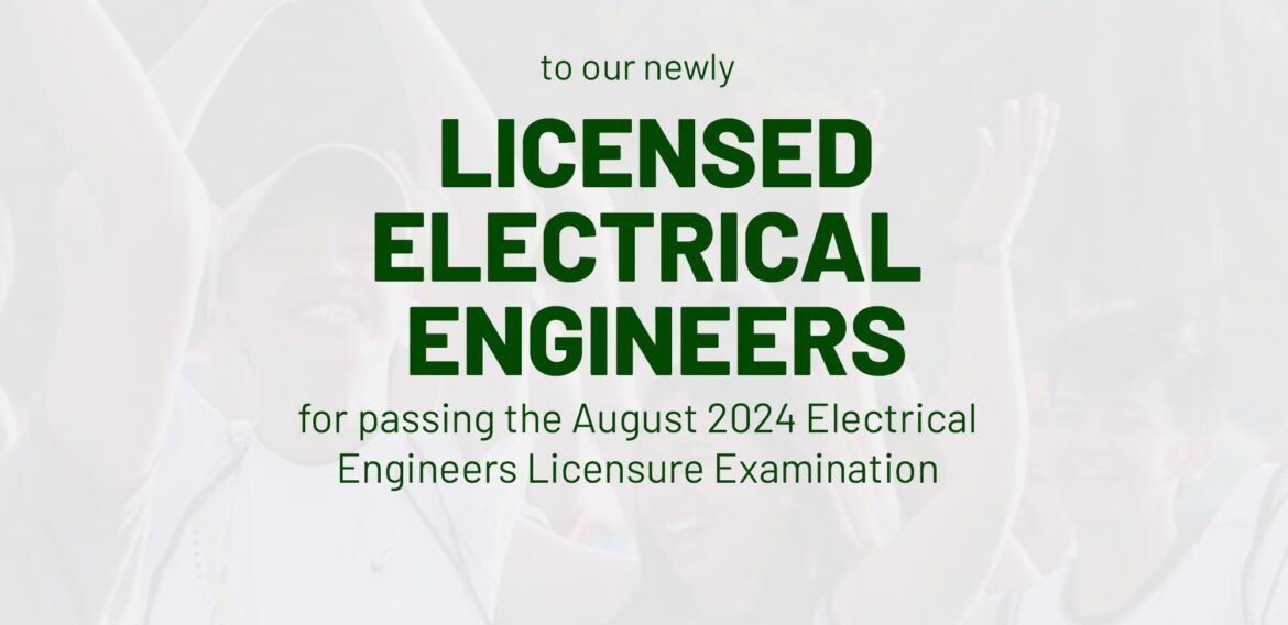 August 2024 Electrical Engineers Licensure Examination