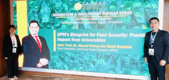 CMU leaders participate in SEARCA seminar on Food Security