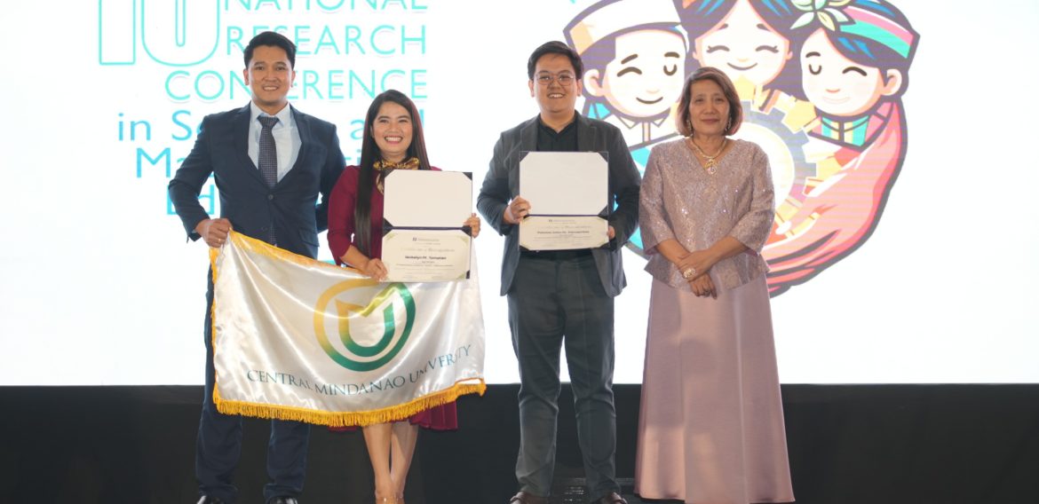 CMU graduate student wins technical oral presentation at 10th Nat’l Research Conference