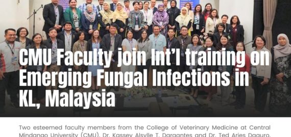 CMU Faculty join Int’l training on Emerging Fungal Infections in KL, Malaysia