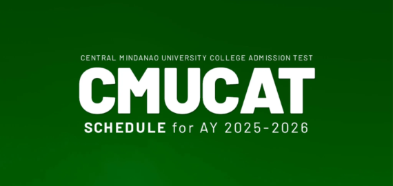 Central Mindanao University College Admission Test Schedule AY 2025-2026